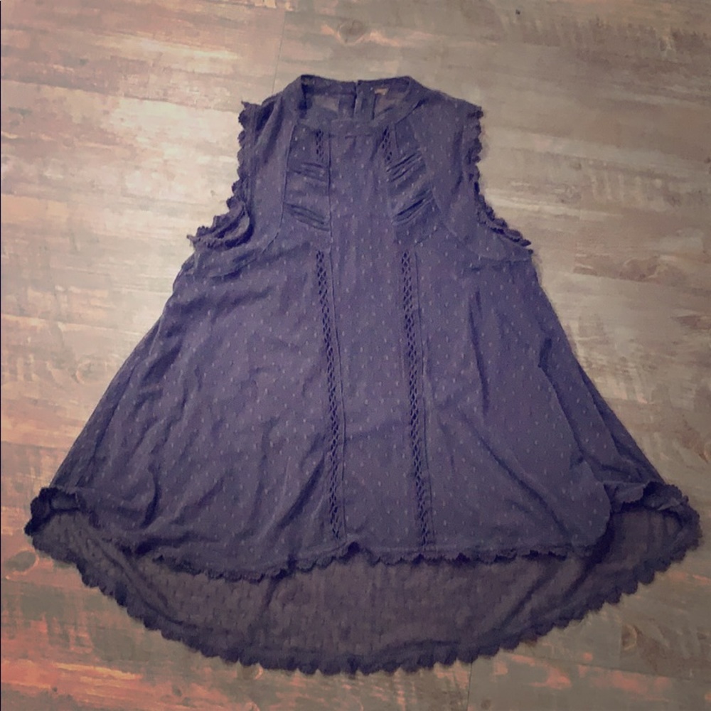 Free people size medium lace tunic